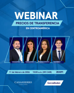 Webinar de Precios de Transferencia en Centroamérica.